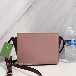 New Kate Spade Colorblock Hayden Leather Crossbody